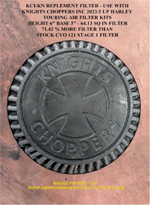 Replacement Filter Knights Choppers Air Filter Kit